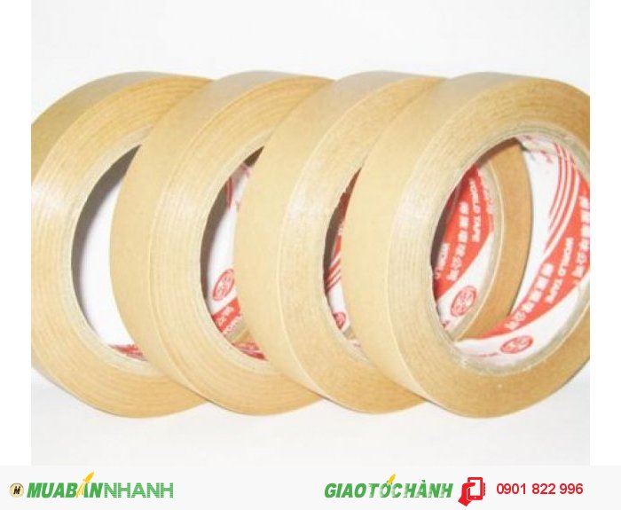 Băng keo giấy nâu da bò